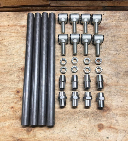 4 Link Bar Kit - Poly Bush Rod End